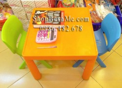 Bộ bàn ghế nhựa trẻ em (1 bàn + 1 ghế)