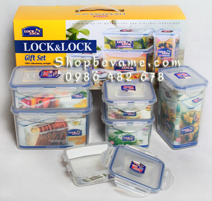 Bộ 6 hộp nhựa Lock&Lock Samsung