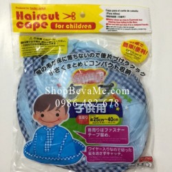 Áo choàng cắt tóc cho bé hàng xuất Nhật