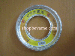 Set 10 giấy bạc lót bếp ga hình tròn