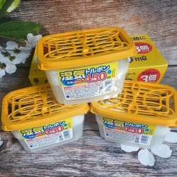 Set 3 hộp hút ẩm 450ml hàng Nhật