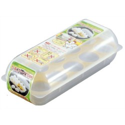 Khay đựng trứng 10 ngăn có nắp hàng Nhật