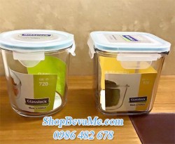 Bộ 2 hộp thủy tinh cường lực Glasslock Hàn Quốc GL44