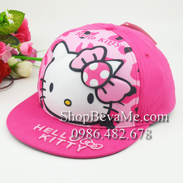 Mũ Hiphop Hello Kitty