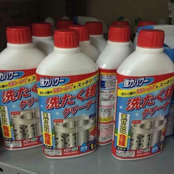 Chai nước tẩy vệ sinh lồng máy giặt Nhật Bản 400ml