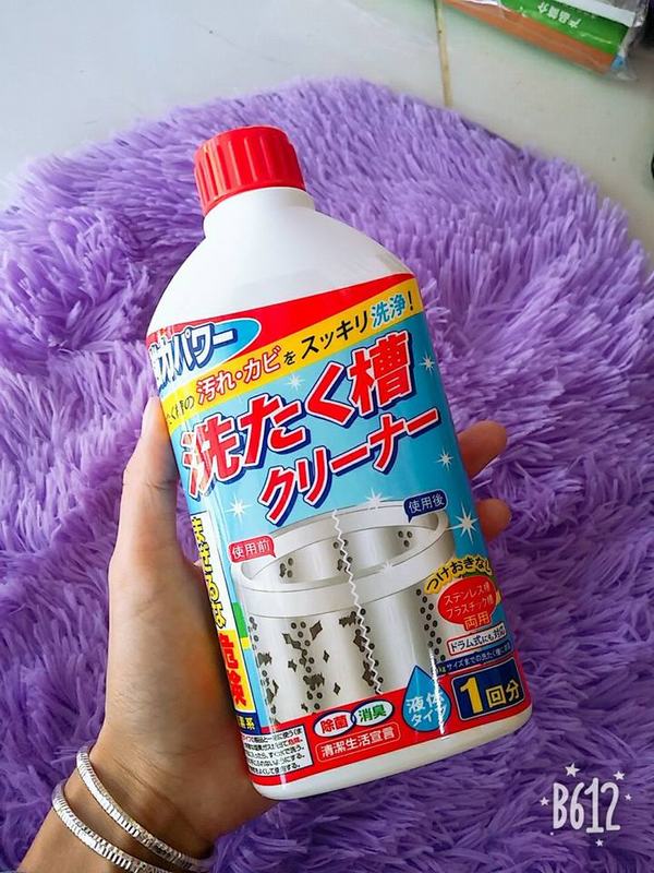Chai nước tẩy vệ sinh lồng máy giặt Nhật Bản