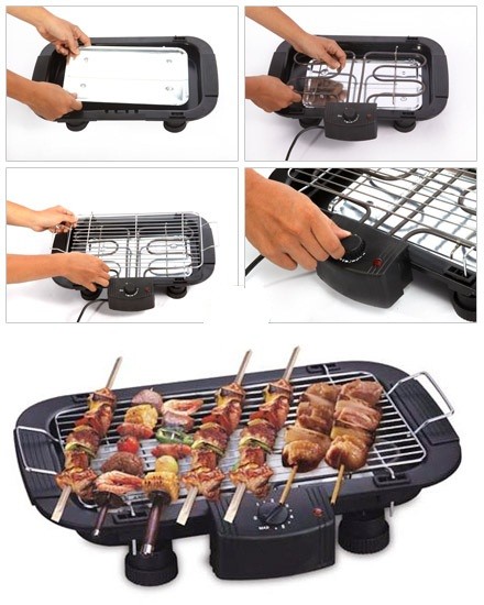 Bếp nướng điện không khói Electric Barbecue Grill-1