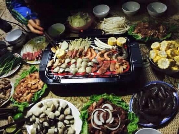 Bếp nướng điện không khói Electric Barbecue Grill cao cấp