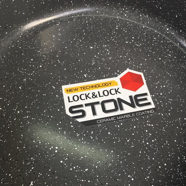 Nồi đá chống dính Lock&lock Stone 24cm thành thấp