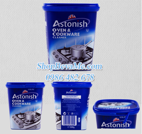 Kem tẩy rửa đồ dùng nhà bếp ASTONISH 500g C3105